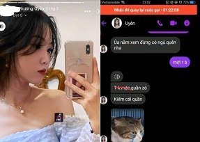 Clip Phương Uyên nói chuyện tình dục với người lạ bị lộ